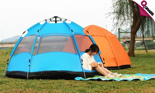 Auto Setup Camping Tent!